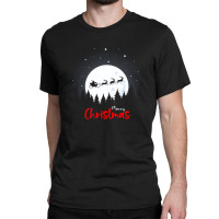 Christmas Contrast Moonlight Classic T-shirt | Artistshot