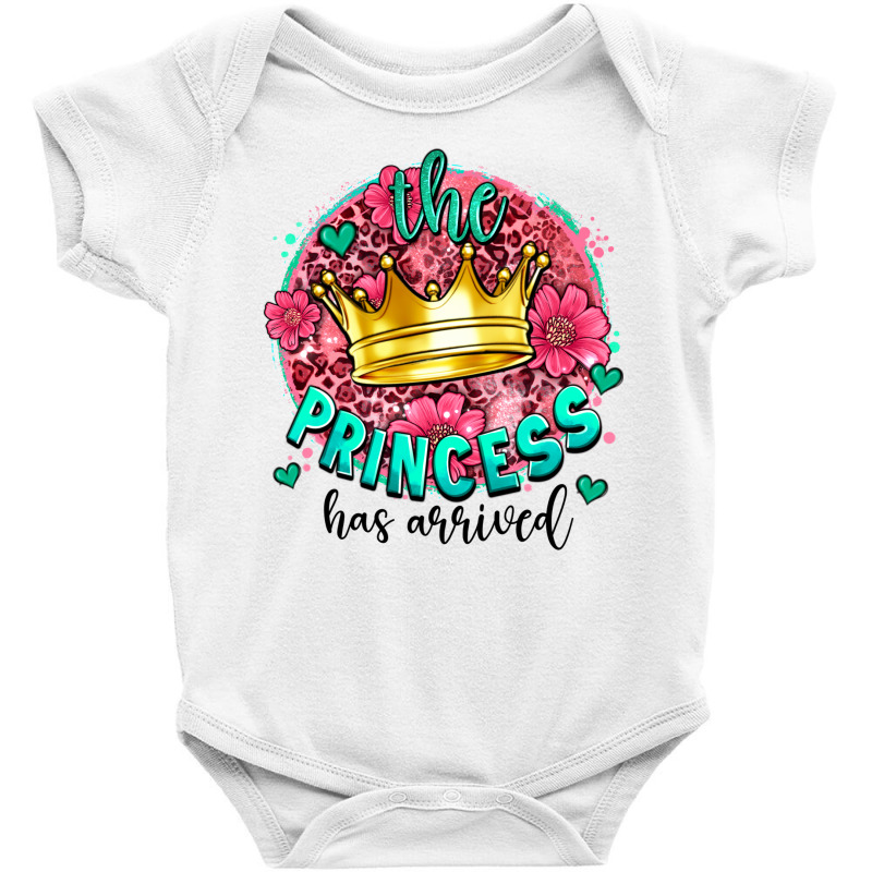 The Princesshas Arrived Baby Bodysuit by AdoDesignShop | Artistshot