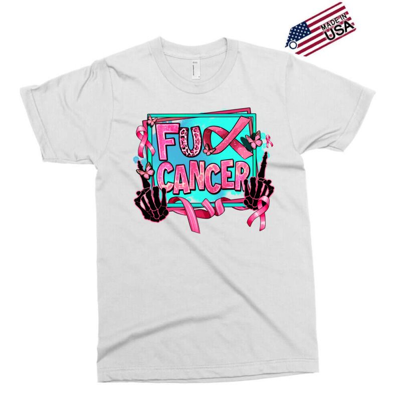 Fuck Cancer Exclusive T-shirt by AdoDesignShop | Artistshot