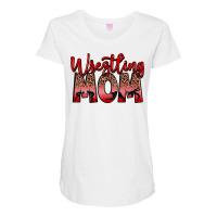 Wrestling Mom Maternity Scoop Neck T-shirt | Artistshot