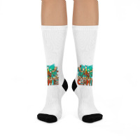 Life Is Better By The Campfire Crew Socks | Artistshot