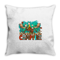 Life Is Better By The Campfire Throw Pillow | Artistshot