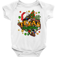 Texas Christmas Baby Bodysuit | Artistshot