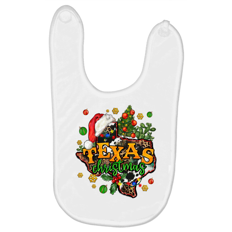 Texas Christmas Baby Bibs | Artistshot