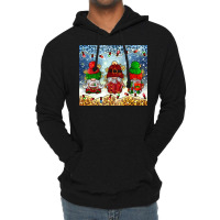 Cozy Christmas Gnomies Lightweight Hoodie | Artistshot