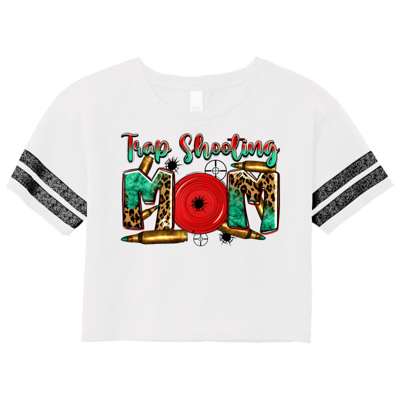 Trap Shooting Mom Scorecard Crop Tee by Neo Western | Artistshot