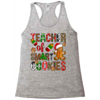 Teacher Of Smart Cookies Christmas Racerback Tank | Artistshot