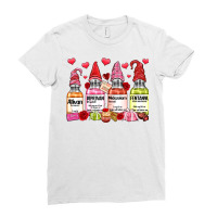 Nurse Valentine Vaccine Ampoules Ladies Fitted T-shirt | Artistshot