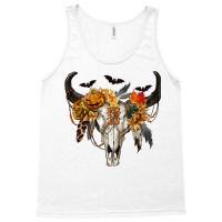 Halloween Bull Skull Tank Top | Artistshot