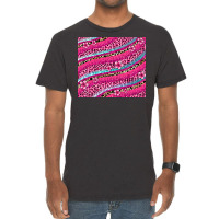 Hot Pink Leopard Glitter Vintage T-shirt | Artistshot