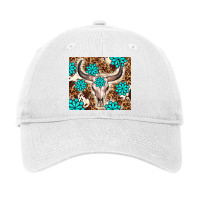 Bull Skull Gemstone Adjustable Cap | Artistshot