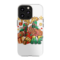 Festive Af Christmas Black Girl Sneakers Iphone 13 Pro Case | Artistshot