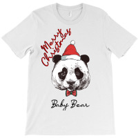 Merry Christmas Baby Bear T-shirt | Artistshot