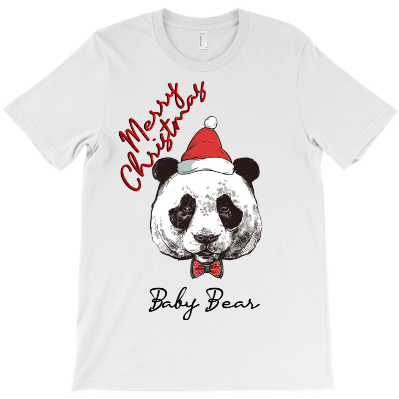 Merry Christmas Baby Bear T-shirt | Artistshot