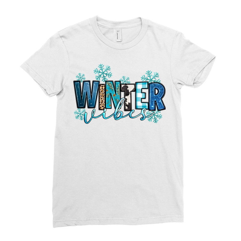 Winter Vibes Ladies Fitted T-Shirt by Neo Western | Artistshot