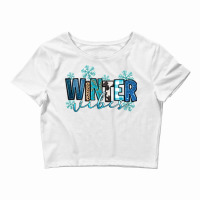 Winter Vibes Crop Top | Artistshot