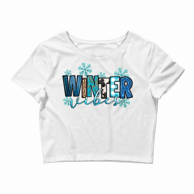 Winter Vibes Crop Top by Neo Western | Artistshot