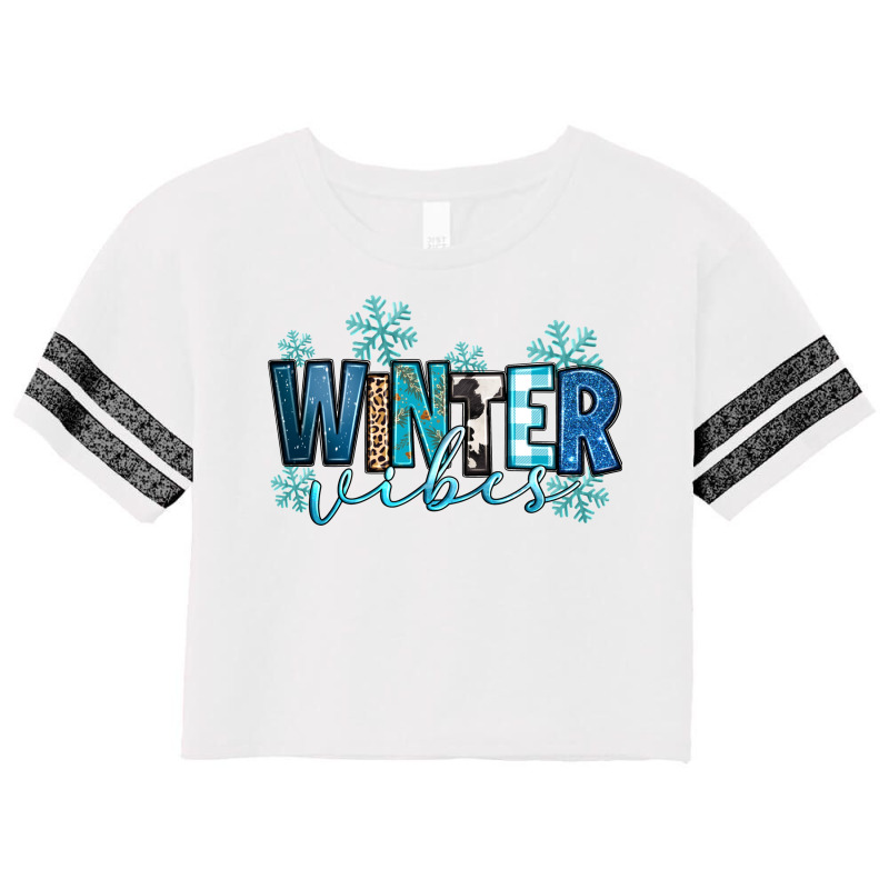 Winter Vibes Scorecard Crop Tee by Neo Western | Artistshot