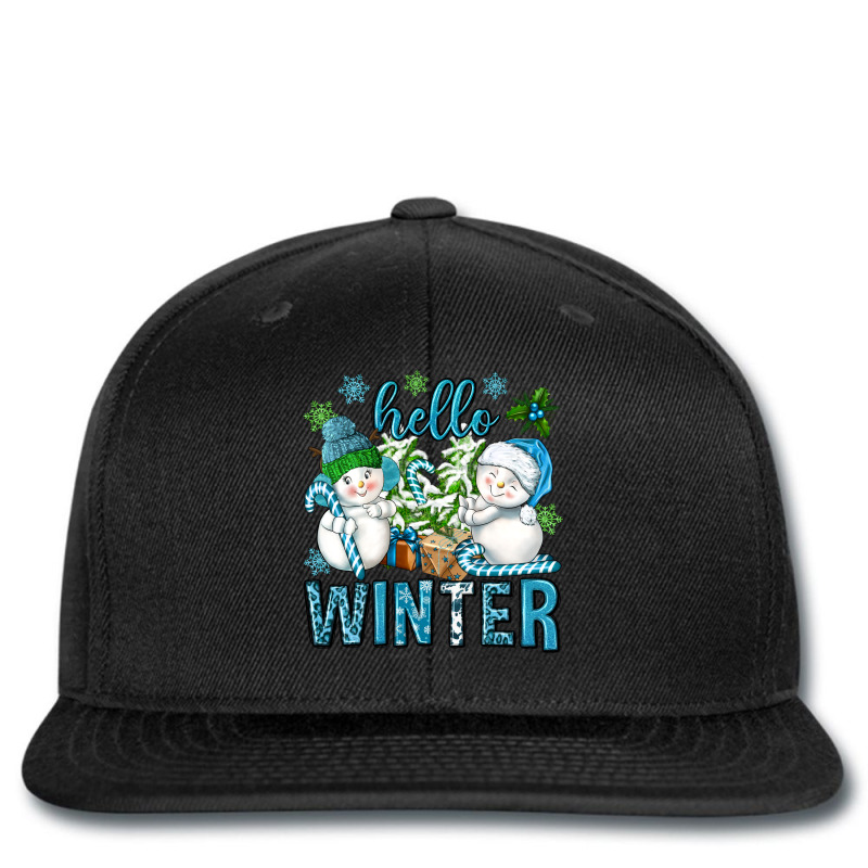 Hello Winter Printed hat by Neo Western | Artistshot