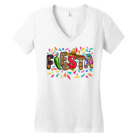 Fiesta Women's V-neck T-shirt | Artistshot