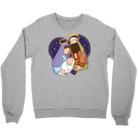 Holy Night Jesus Birth Crewneck Sweatshirt | Artistshot