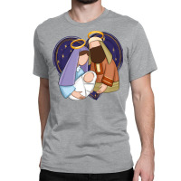 Holy Night Jesus Birth Classic T-shirt | Artistshot