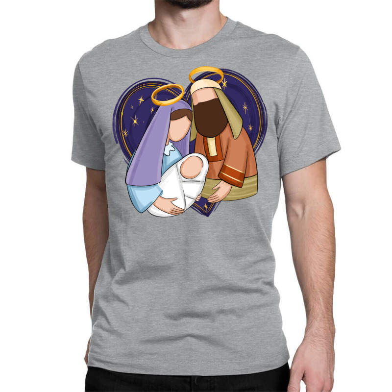 Holy Night Jesus Birth Classic T-shirt | Artistshot