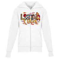 Latina Vibes Youth Zipper Hoodie | Artistshot