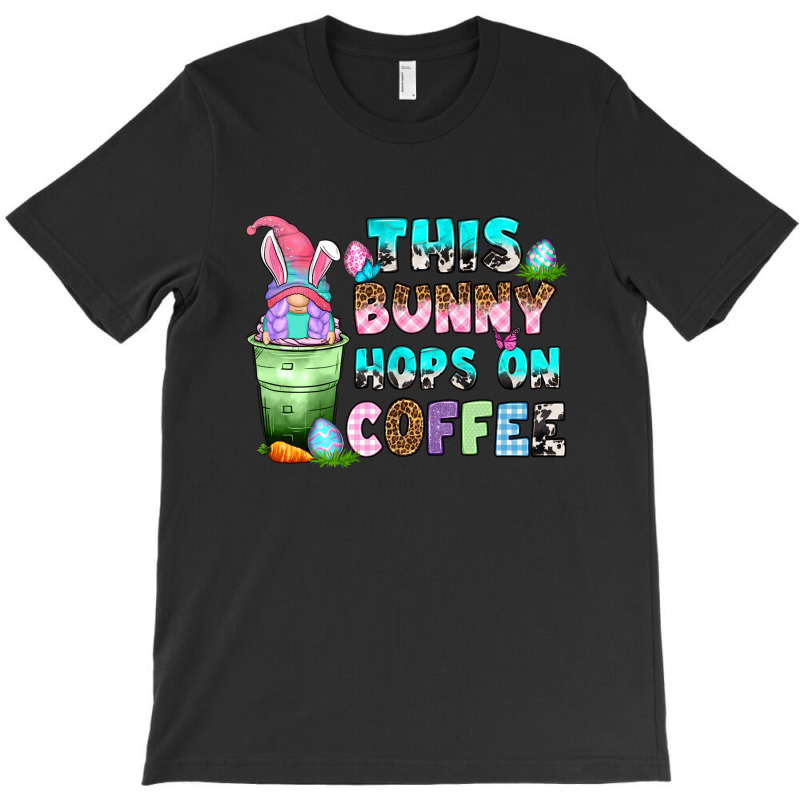 This Bunny Hops On Coffee T-shirt | Artistshot