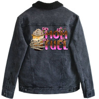 Mom Fuel Unisex Sherpa-lined Denim Jacket | Artistshot