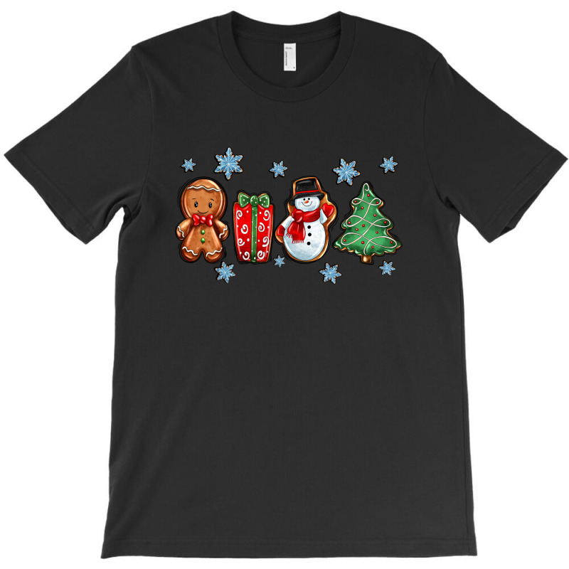 Christmas Gingerbread Cookies T-shirt | Artistshot