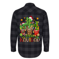 Christmas Cactus Feliz Navidad Flannel Shirt | Artistshot