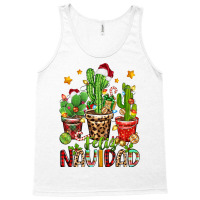 Christmas Cactus Feliz Navidad Tank Top | Artistshot