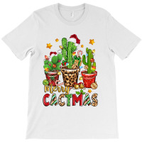 Christmas Cactus Merry Cactmas T-shirt | Artistshot