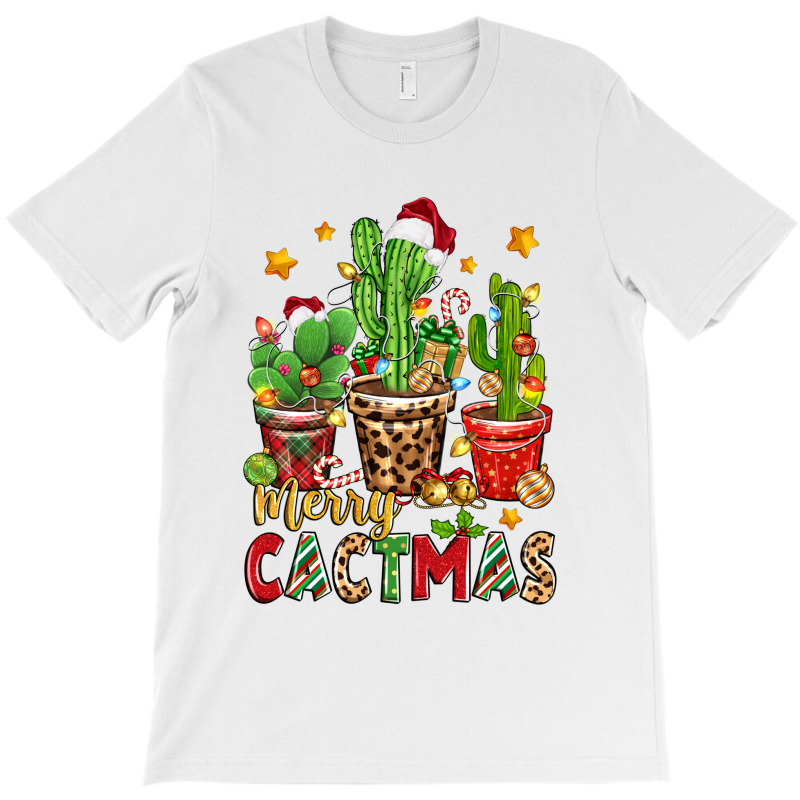 Christmas Cactus Merry Cactmas T-shirt | Artistshot