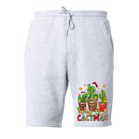 Christmas Cactus Merry Cactmas Fleece Short | Artistshot