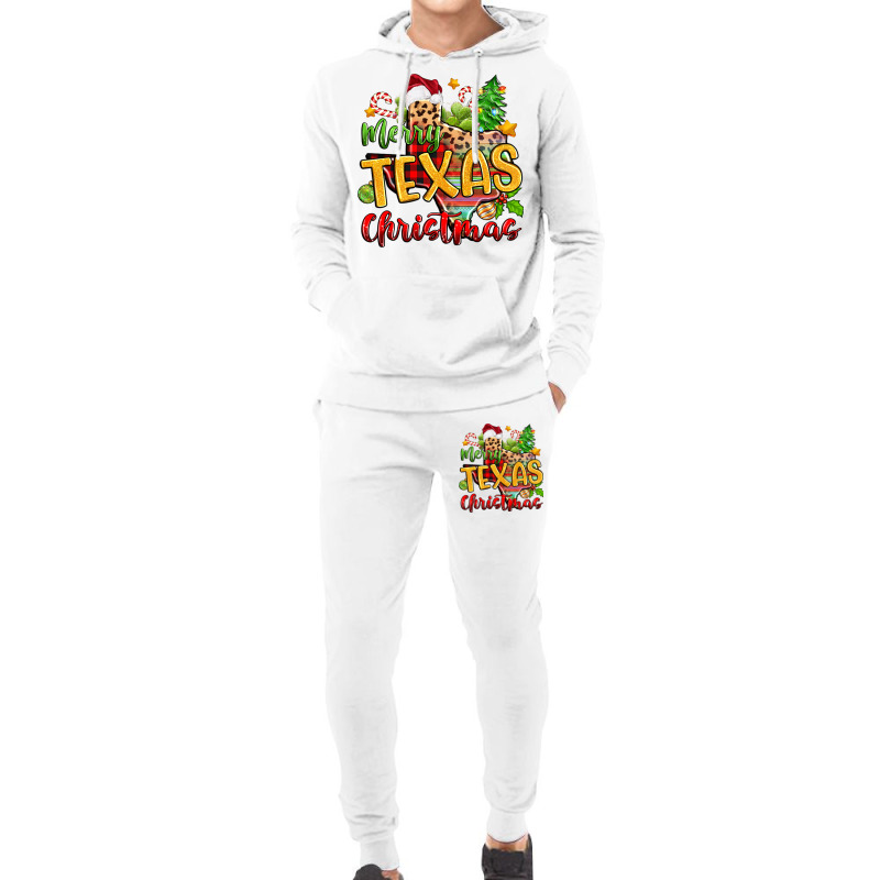 Merry Texas Christmas Hoodie & Jogger Set | Artistshot