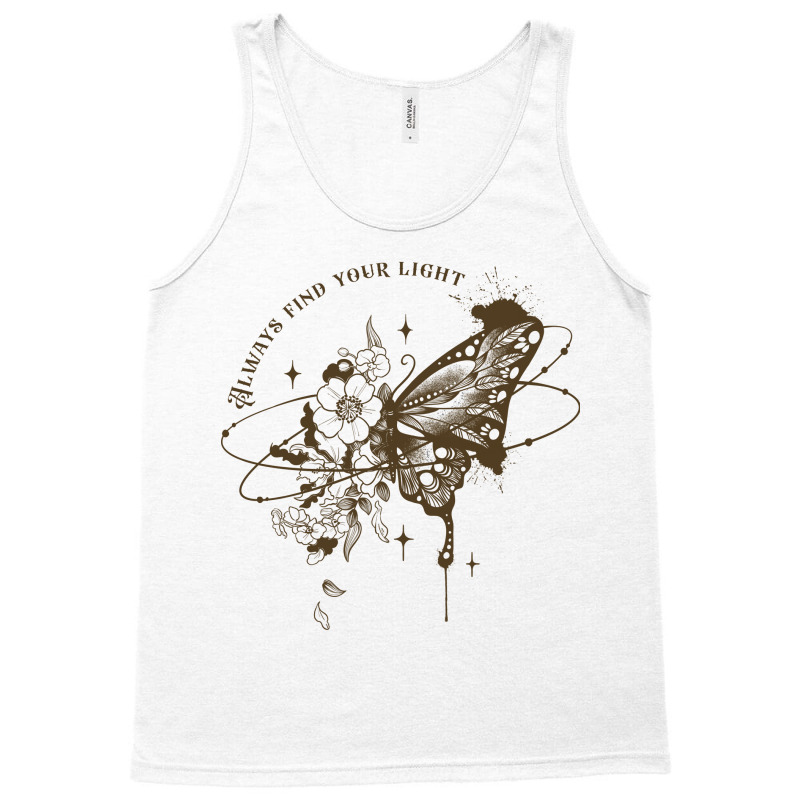 Always Find Your Light Sublimation Tank Top | Artistshot