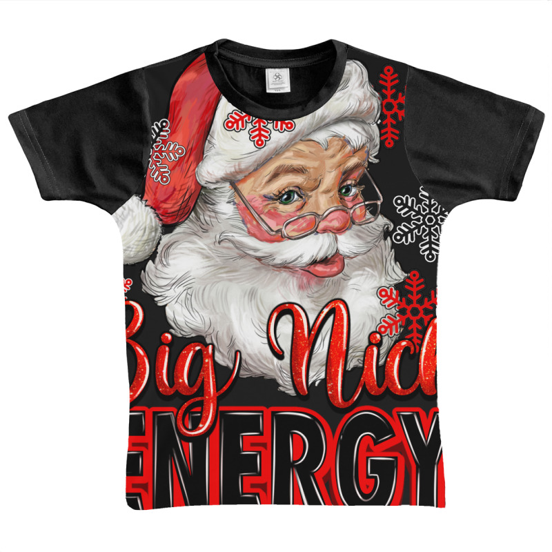 Big Nick Energy Santa Claus Graphic Youth T-shirt | Artistshot