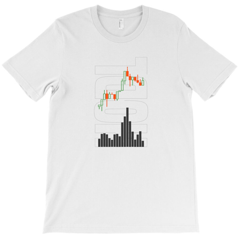 Hodl With Candlestick Chart Crypto Bitcoin Light T-Shirt by diegomicel | Artistshot