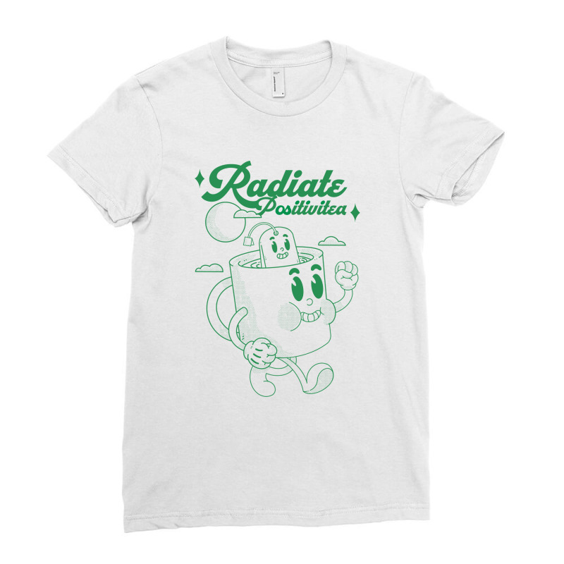 Radiate Positivitea Ladies Fitted T-shirt | Artistshot