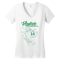 Radiate Positivitea Women's V-neck T-shirt | Artistshot