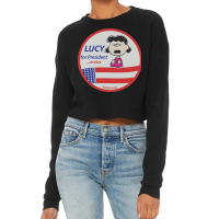 Parody President Vote Cropped Sweater | Artistshot