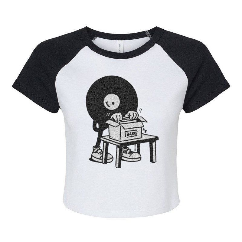 Music Hip Hop Raglan Crop Top | Artistshot