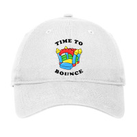 Time To Bounce Adjustable Cap | Artistshot