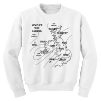 Uk Weather Map Youth Sweatshirt | Artistshot