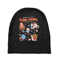 Slow Food Cute Animals Sloth Koala Turtle Snail Fr Baby Beanies | Artistshot