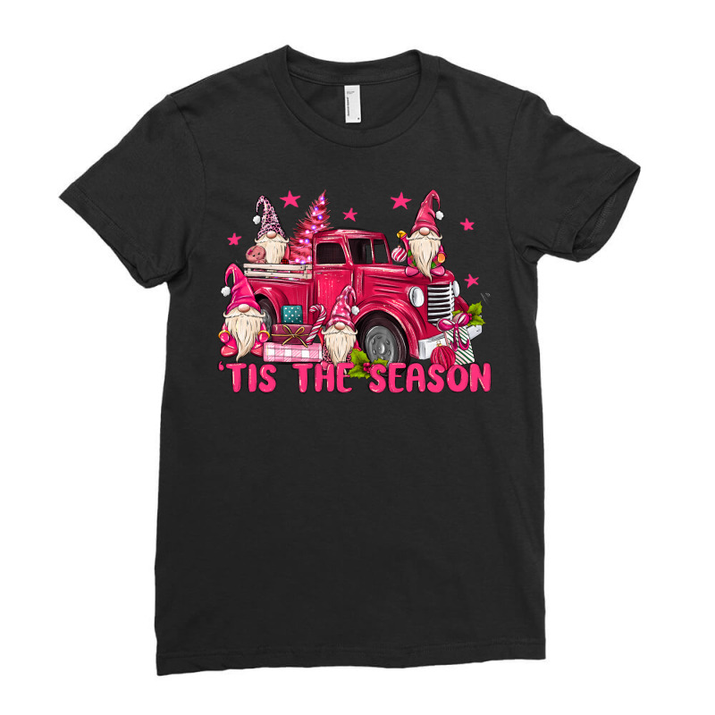 Tis The Season Ladies Fitted T-Shirt by MaliasSmallBusiness | Artistshot