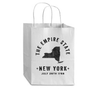 New York, The Empire State Cub Paper Bag - 8 X 4 1/2 X 10 1/4 | Artistshot