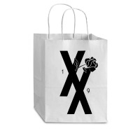 Mgk T Xx Shirt Flower Black Rose Cub Paper Bag - 8 X 4 1/2 X 10 1/4 | Artistshot